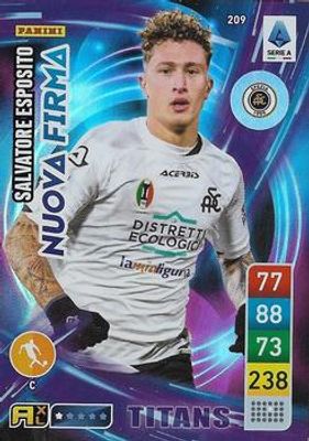 2023 Panini Adrenalyn XL Calciatori Titans #209 Base