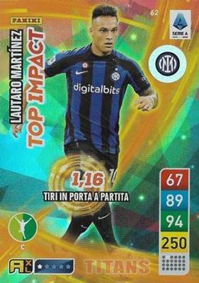 2023 Panini Adrenalyn XL Calciatori Titans #62 Base