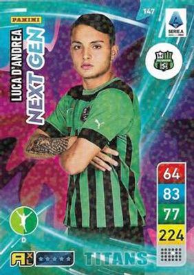 2023 Panini Adrenalyn XL Calciatori Titans #147 Base