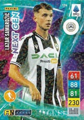 2023 Panini Adrenalyn XL Calciatori Titans #174 Base