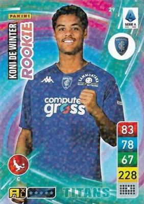 2023 Panini Adrenalyn XL Calciatori Titans #29 Base