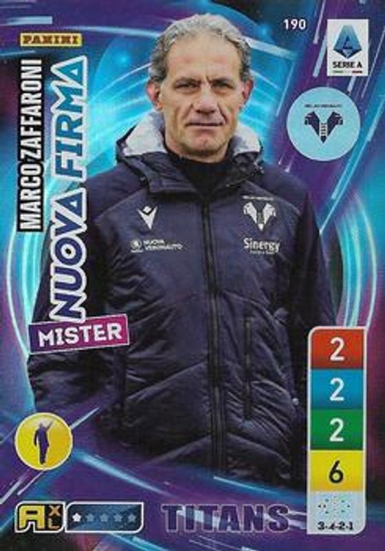 2023 Panini Adrenalyn XL Calciatori Titans #190 Base