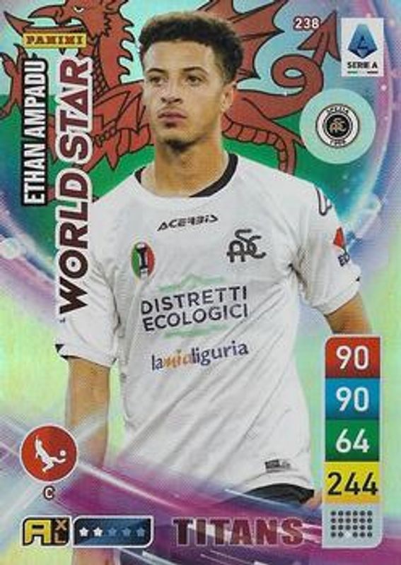 2023 Panini Adrenalyn XL Calciatori Titans #238 Base