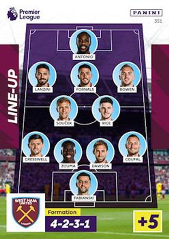 2023 Panini Adrenalyn XL Premier League #351 Base