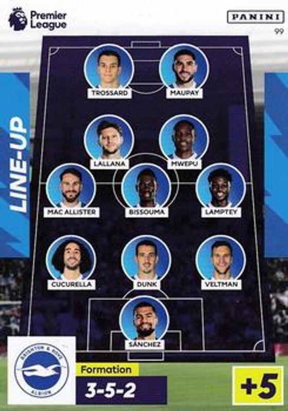 2023 Panini Adrenalyn XL Premier League #99 Base