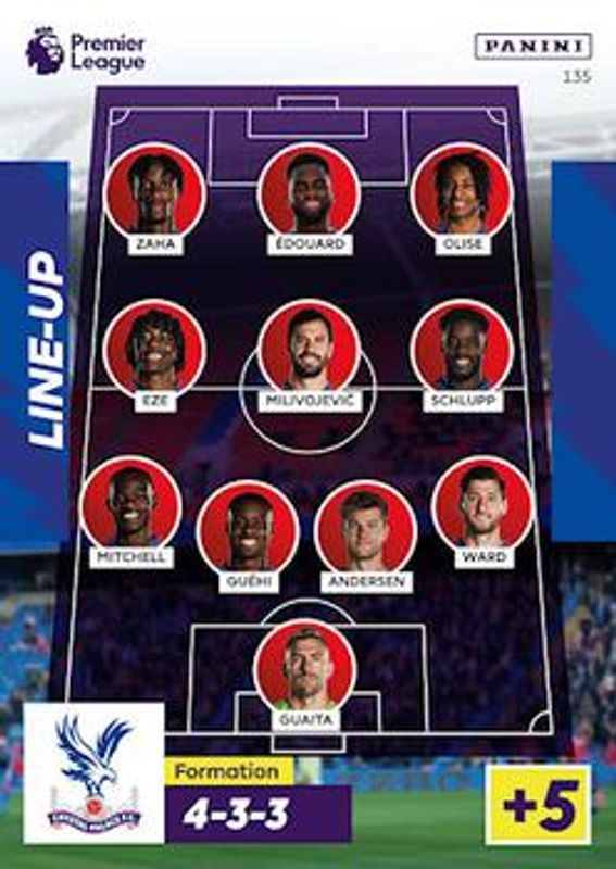 2023 Panini Adrenalyn XL Premier League #135 Base