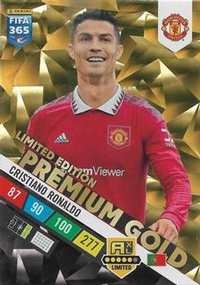 2023 Panini Adrenalyn XL FIFA 365 Premium Gold Limited Edition