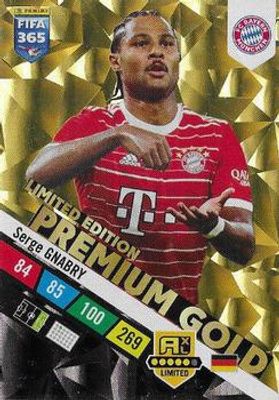 2023 Panini Adrenalyn XL FIFA 365 Premium Gold Limited Edition