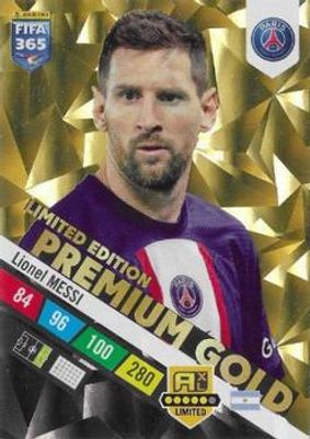 2023 Panini Adrenalyn XL FIFA 365 Premium Gold Limited Edition