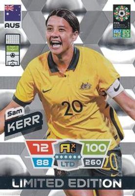2023 Panini Adrenalyn XL Women's World Cup Limited Edition