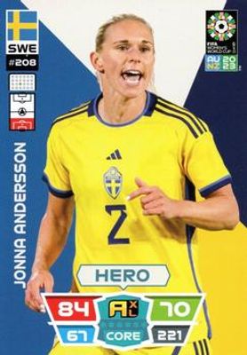 2023 Panini Adrenalyn XL Women's World Cup #208 Base