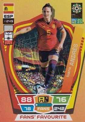 2023 Panini Adrenalyn XL Women's World Cup #249 Base