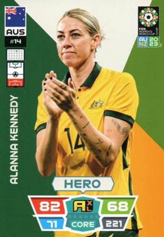 2023 Panini Adrenalyn XL Women's World Cup #14 Base