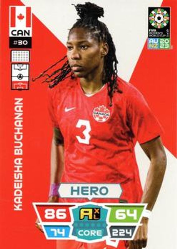 2023 Panini Adrenalyn XL Women's World Cup #30 Base