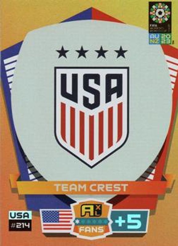 2023 Panini Adrenalyn XL Women's World Cup #214 Base