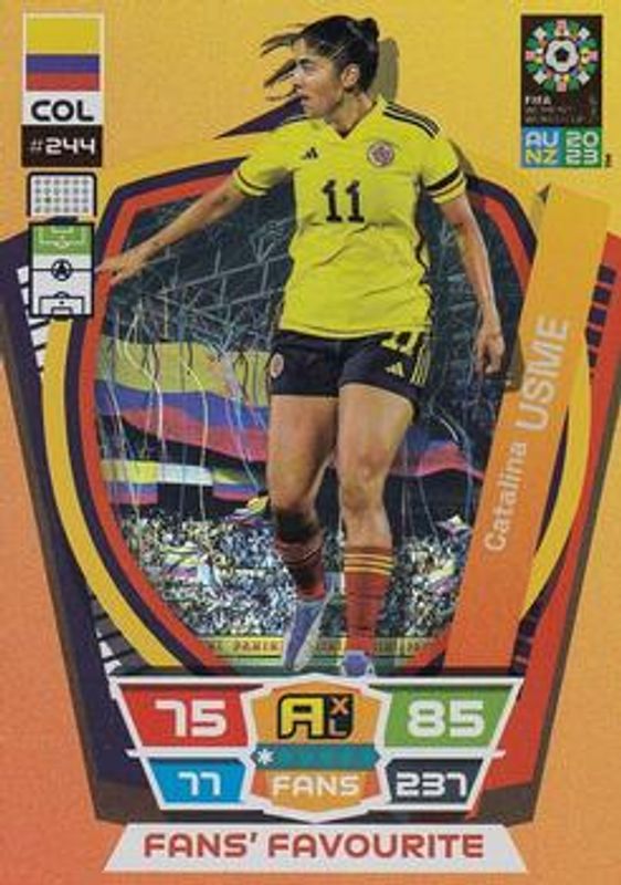 2023 Panini Adrenalyn XL Women's World Cup #244 Base