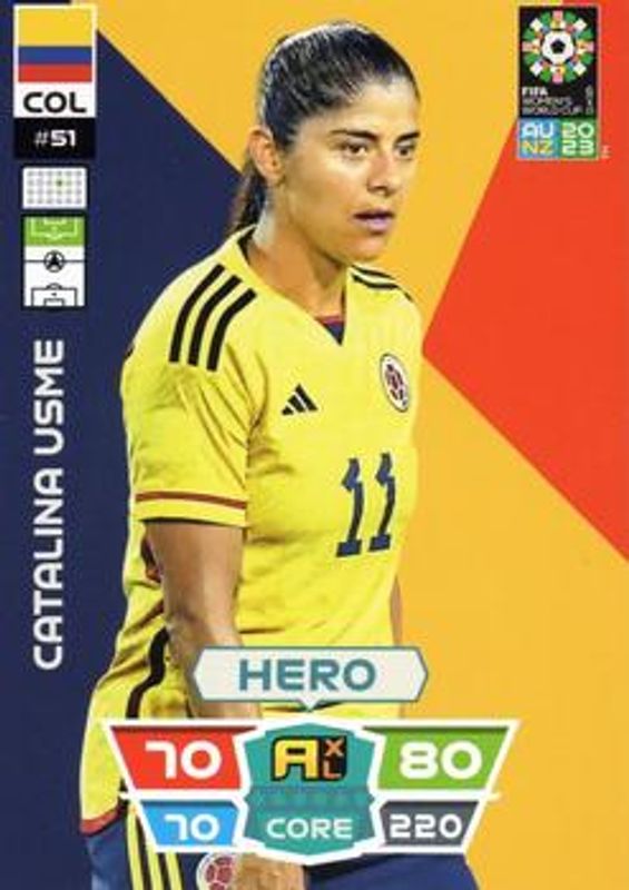 2023 Panini Adrenalyn XL Women's World Cup #51 Base