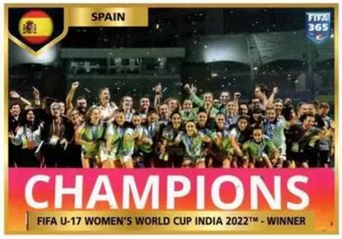 2023 Panini FIFA 365 The Golden World of Football #432 Base