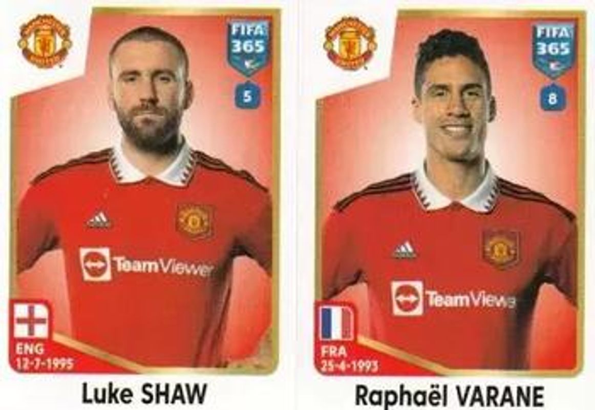 Luke Shaw / Raphael Varane Soccer Cards Price Guide - Sports Card Investor