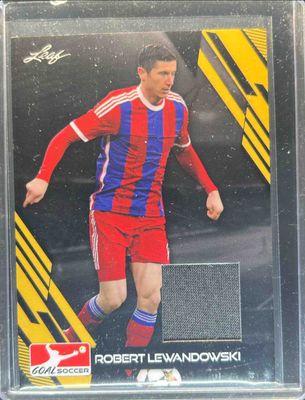 2023 Leaf Goal #J-15 Jersey Relics