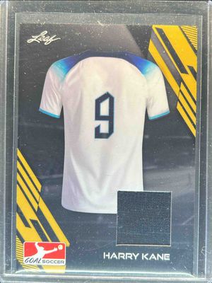 2023 Leaf Goal #J-6 Jersey Relics