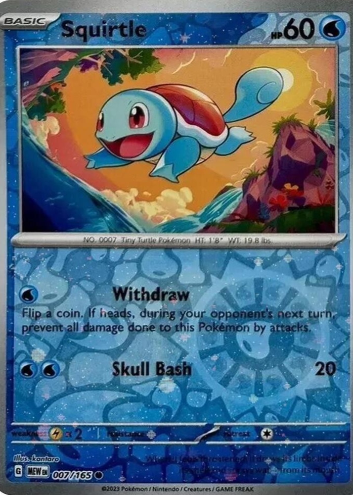 Squirtle 2023 Scarlet & Violet: 151 #007/165 Promo (Costco Exclusive) Price  Guide - Sports Card Investor