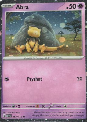 2023 Scarlet & Violet: 151 #063/165 Promo (Cosmos Holo)