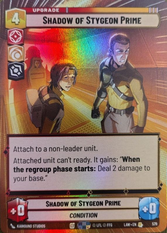 Shadow of Stygeon Prime Star Wars Unlimited Cards Price Guide - Sports ...
