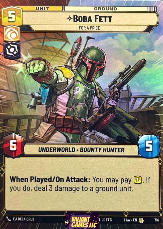 2026 A Lawless Time #716 Hyperspace Foil
