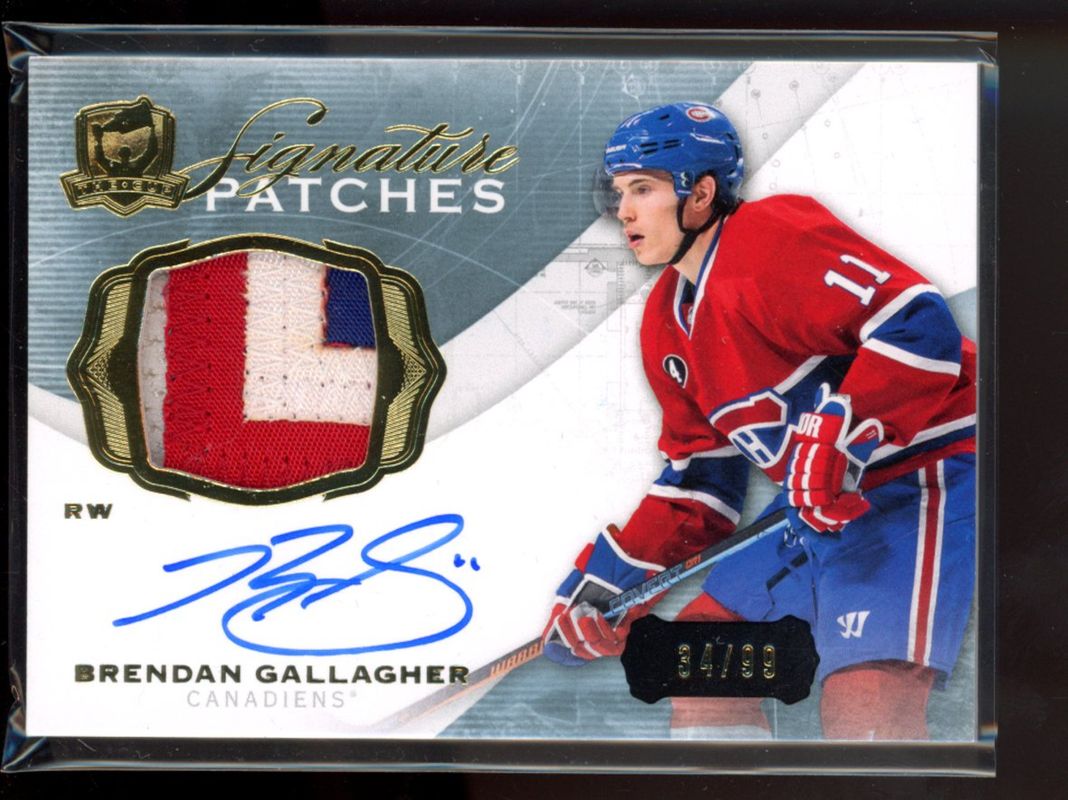 2015 Upper Deck The Cup #SP-BG 2014 Upper Deck The Cup Update I: Signatures Patches /99