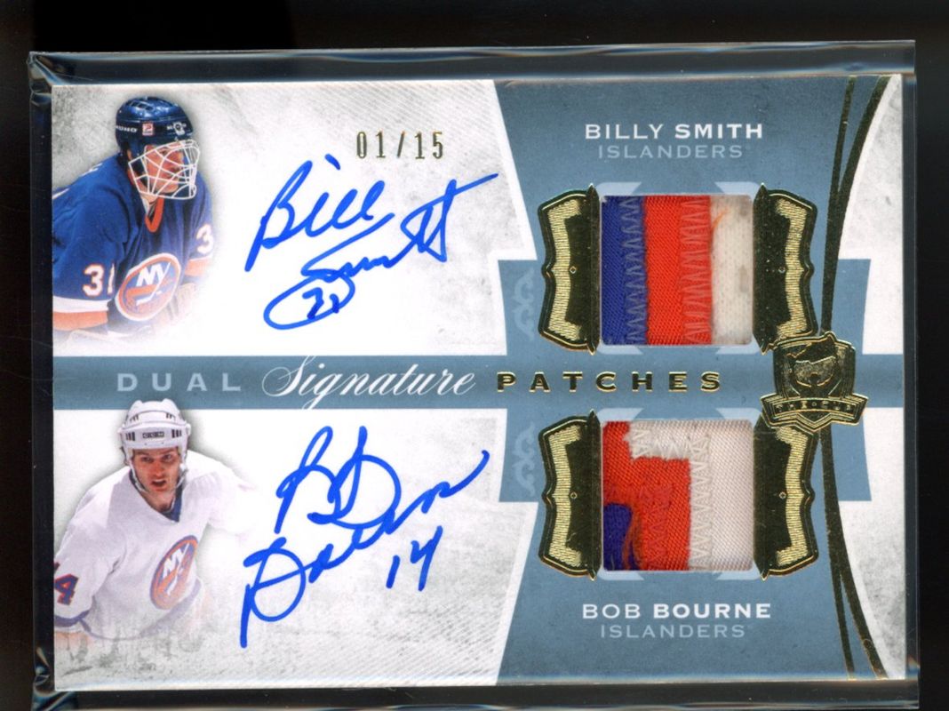 2015 Upper Deck The Cup #DSP-BS Dual Signatures Patches /15
