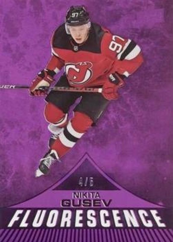 2019 Upper Deck #F-9 Fluorescence Magenta /5