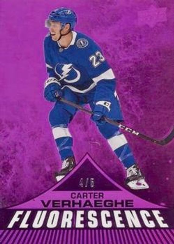 2019 Upper Deck #F-30 Fluorescence Magenta /5