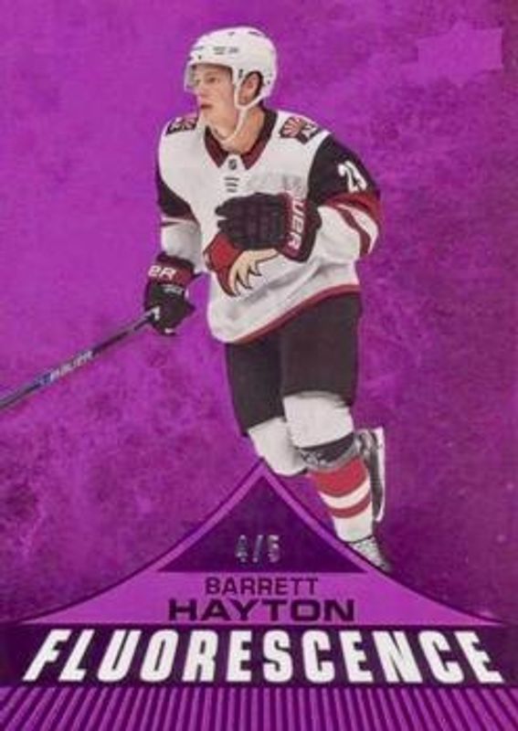 2019 Upper Deck #F-25 Fluorescence Magenta /5