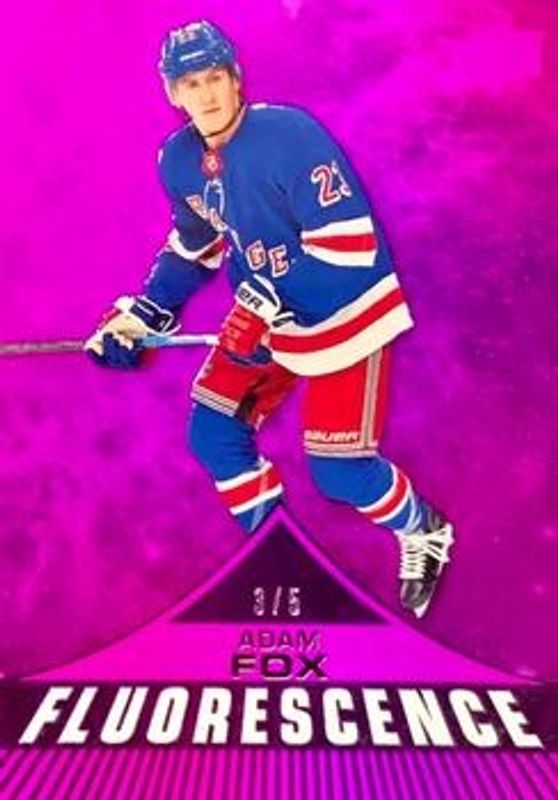 2019 Upper Deck #F-16 Fluorescence Magenta /5