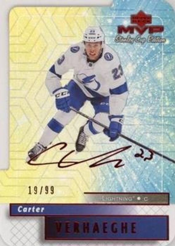 2019 Upper Deck #145 MVP Stanley Cup Edition Colors & Contours Update /99