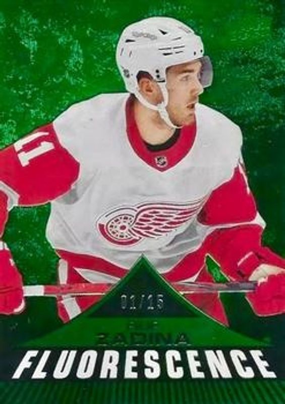 2019 Upper Deck #F-15 Fluorescence - Green /15