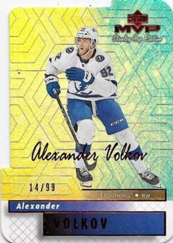 2019 Upper Deck #106 MVP Stanley Cup Edition Colors & Contours Update /99