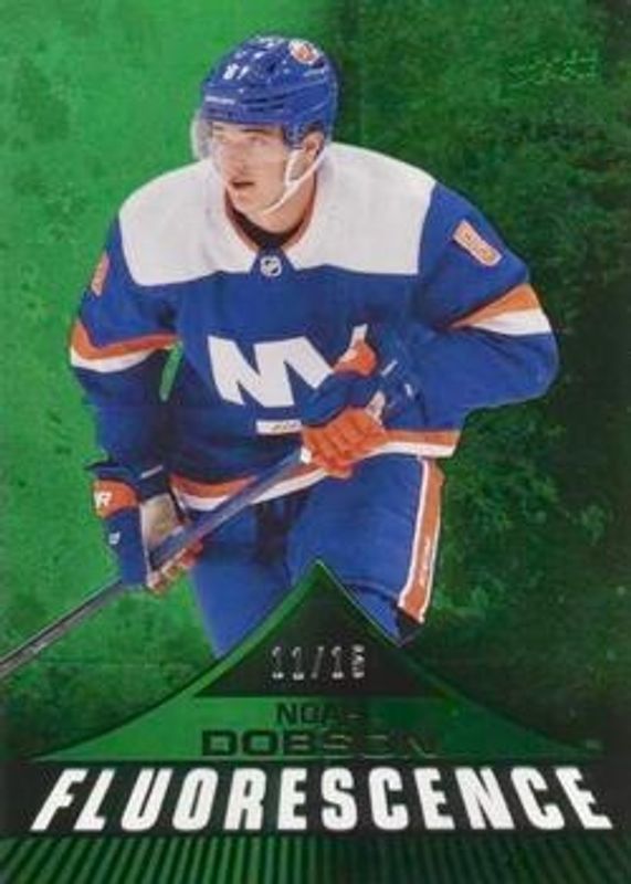 2019 Upper Deck #F-29 Fluorescence - Green /15