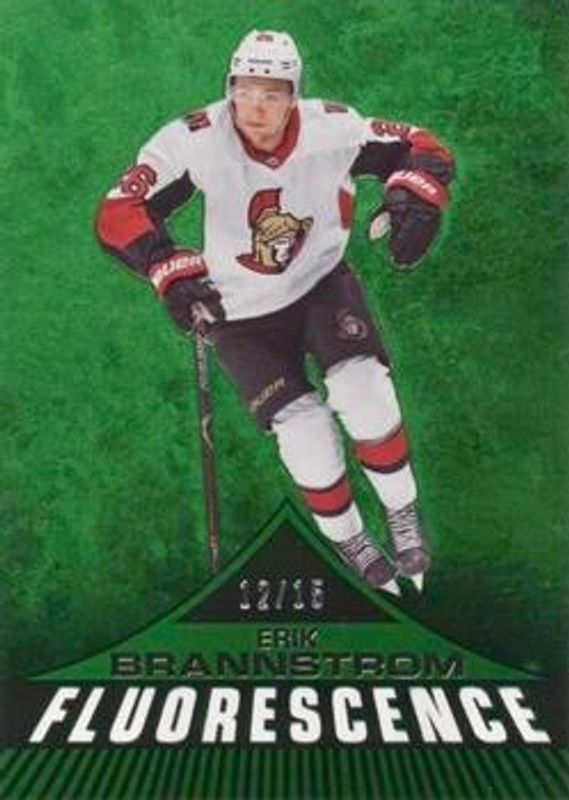 2019 Upper Deck #F-22 Fluorescence - Green /15