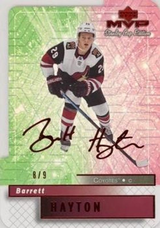 2019 Upper Deck #114 MVP Stanley Cup Edition Colors & Contours Purple Update /9