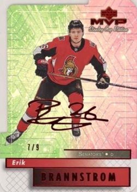 2019 Upper Deck #137 MVP Stanley Cup Edition Colors & Contours Purple Update /9