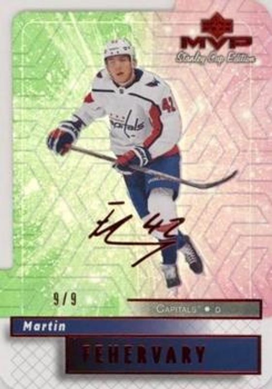 2019 Upper Deck #131 MVP Stanley Cup Edition Colors & Contours Purple Update /9