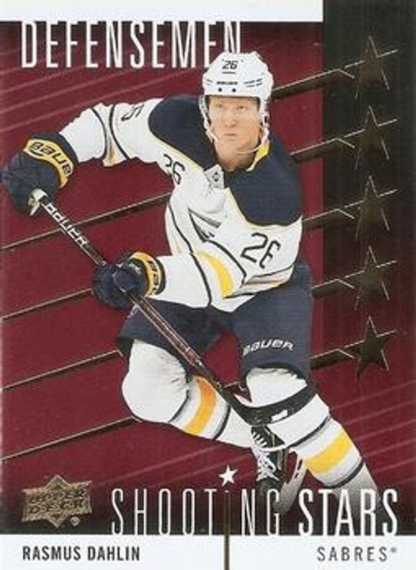 2019 Upper Deck #SSD-6 Shooting Stars Defensemen - Red