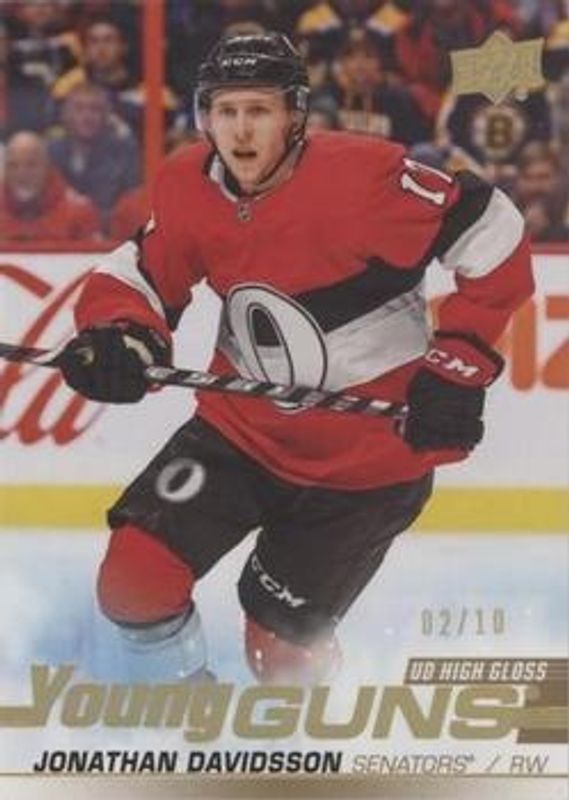 2019 Upper Deck #479 Young Guns - UD High Gloss /10