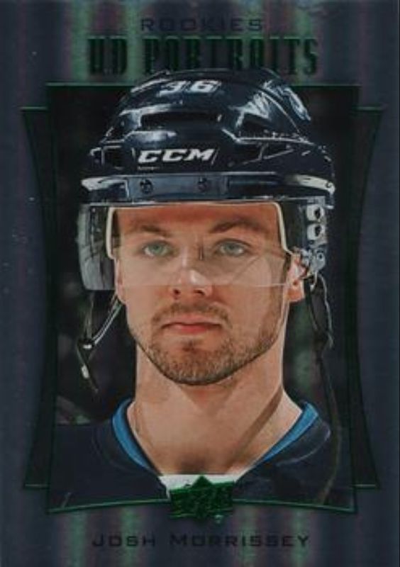 2016 Upper Deck #P-55 UD Portraits Rainbow Green Foil