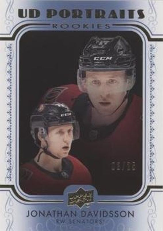 2019 Upper Deck #P-72 UD Portraits Platinum - Blue /5
