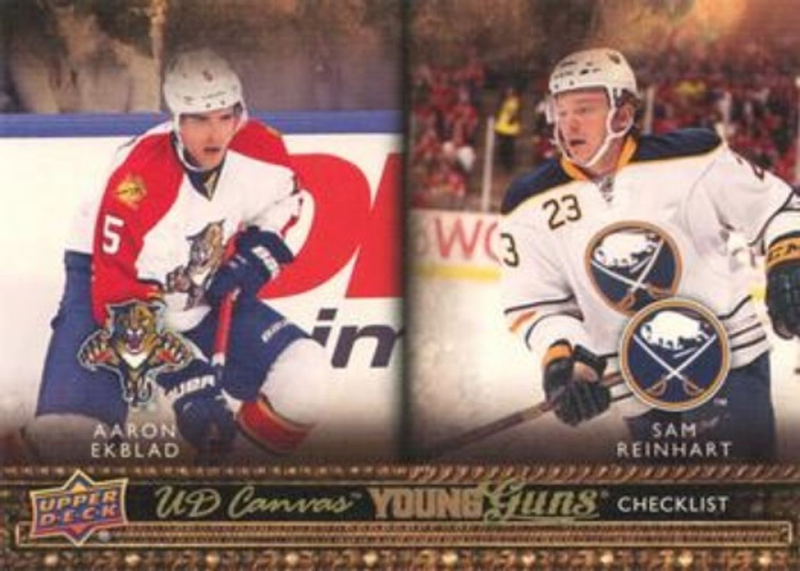 2014 Upper Deck #C120 Young Guns Canvas