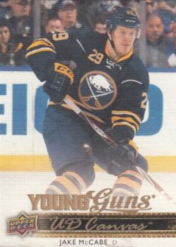 2014 Upper Deck #C95 Young Guns Canvas