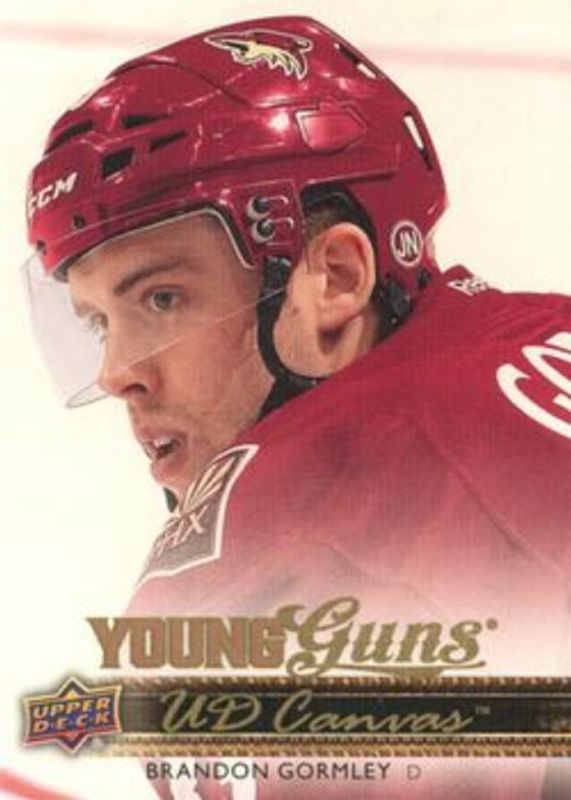 2014 Upper Deck #C92 Young Guns Canvas